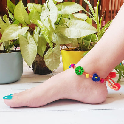 Summer Beaded Anklet