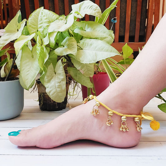 Golden Charm Anklet