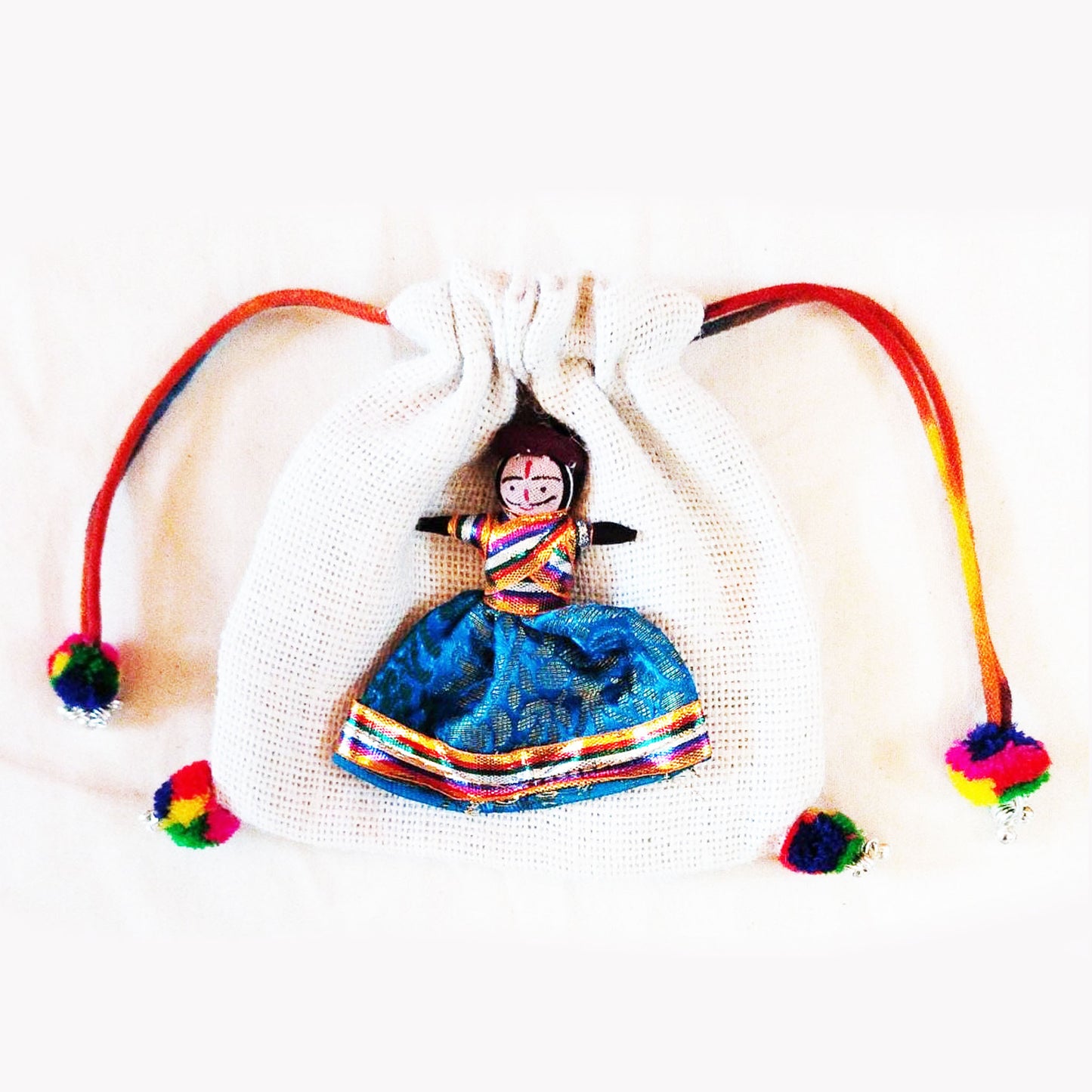 Mini Jute Puppet Potli