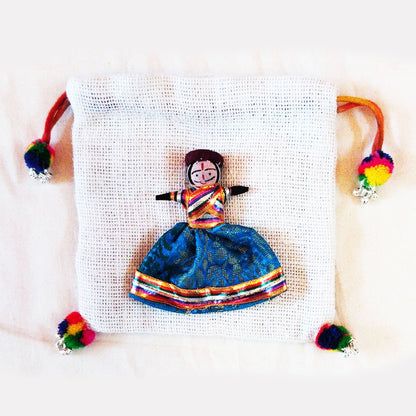 Mini Jute Puppet Potli