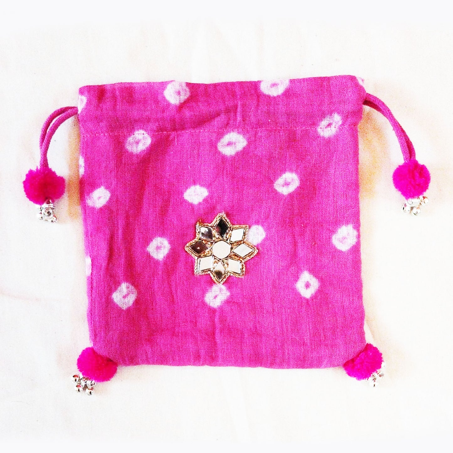 Mini Pink Sitara Potli