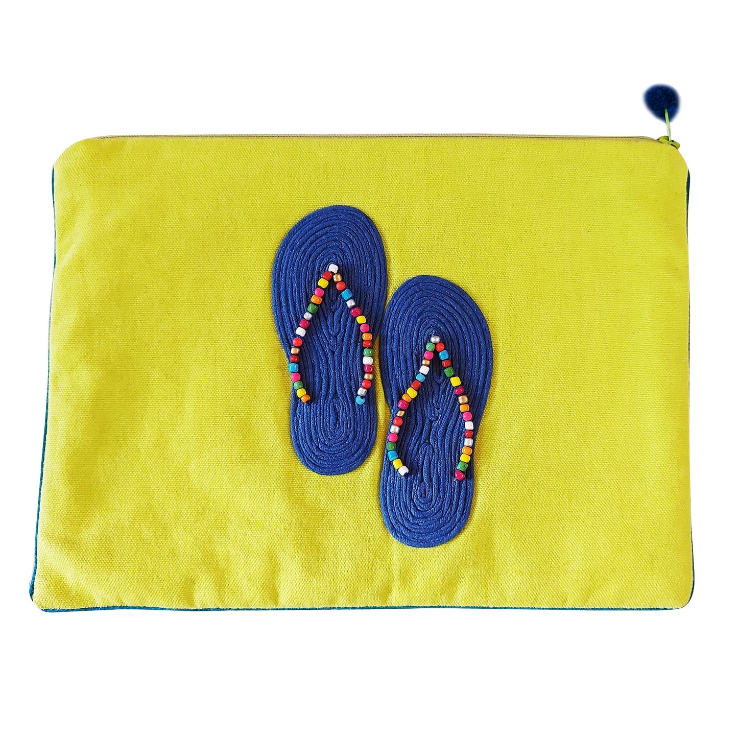 Blue Flip Flop Travel pouch