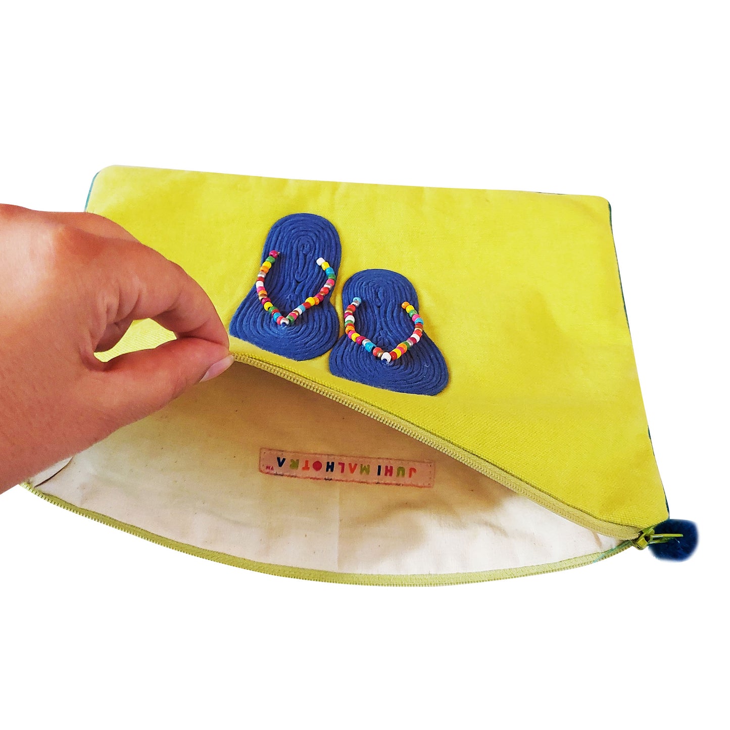 Blue Flip Flop Travel pouch