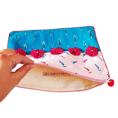 Pink Parrot Travel pouch