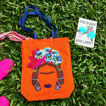 Summer Frida Tote Bag