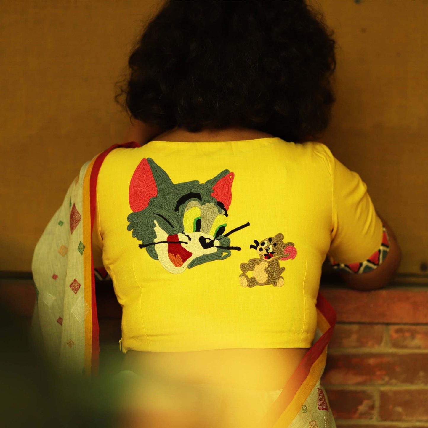 Tom And Jerry Blouse