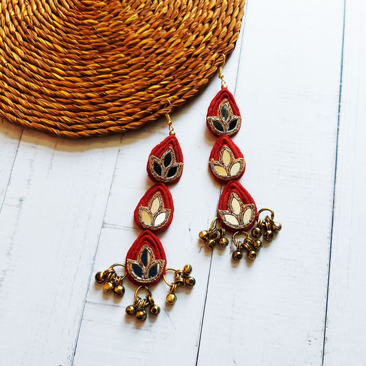 Vintage Red danglers