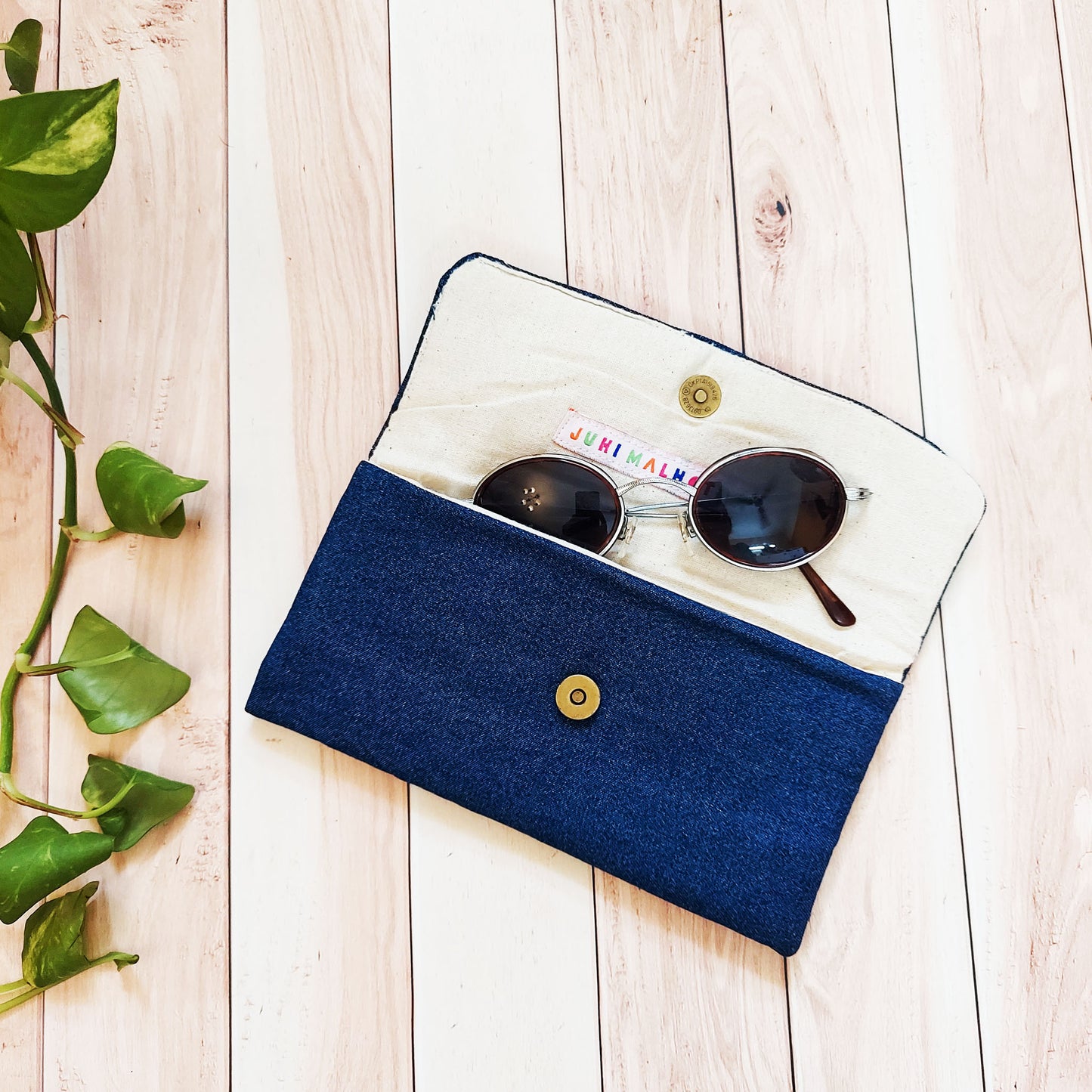 Denim Eyewear Case