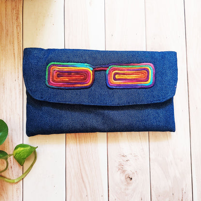 Denim Eyewear Case