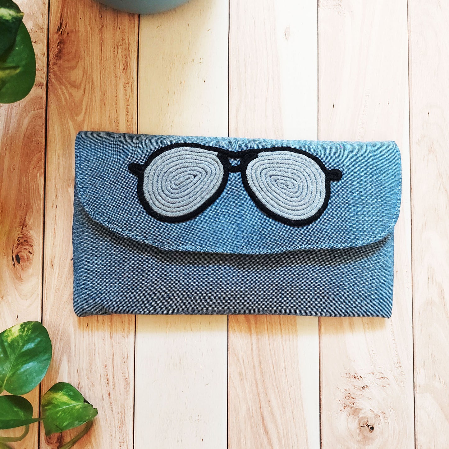 Cool Blue Eyewear Case