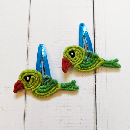 Parrot Hair Clips