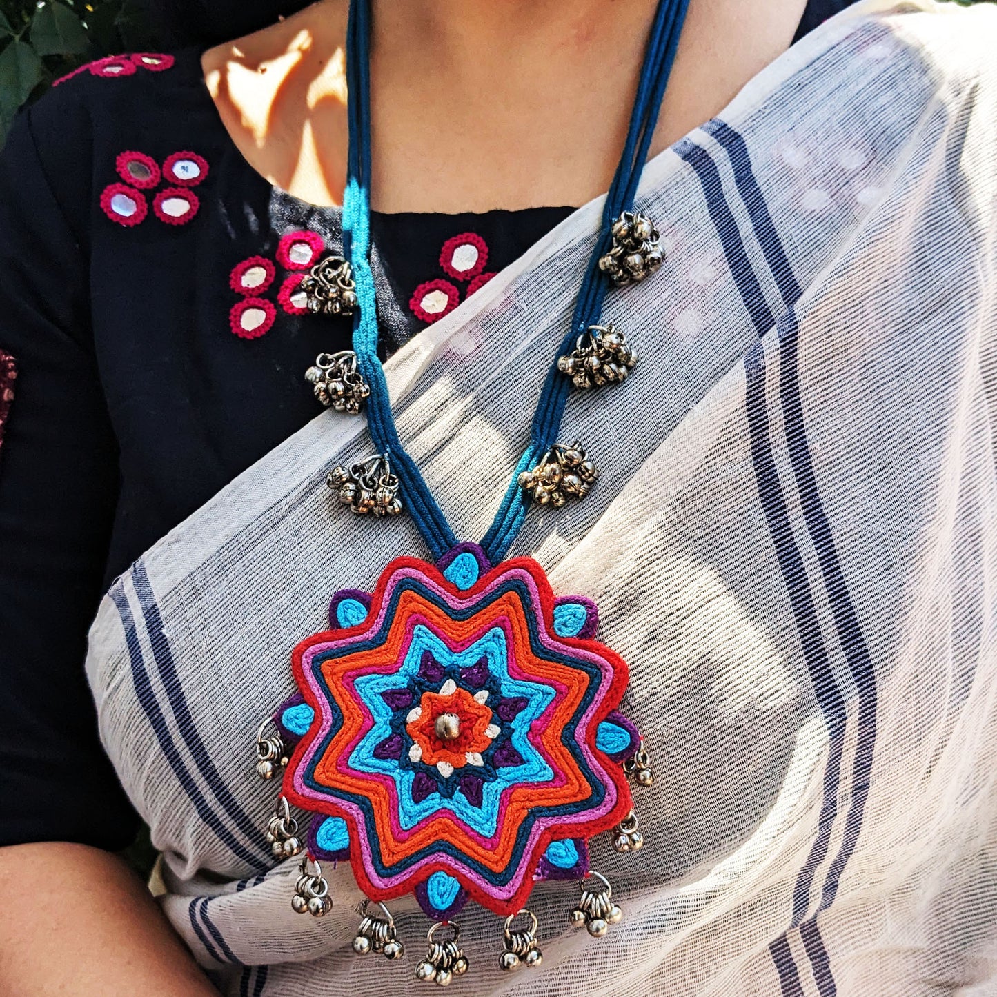 Concentric Mandala Necklace