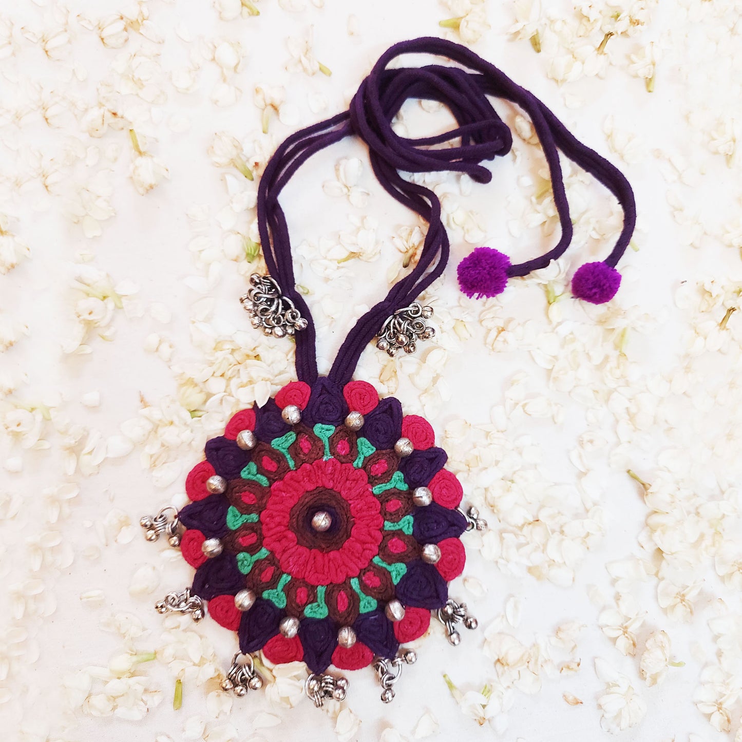 Ethnic Mandala Necklace