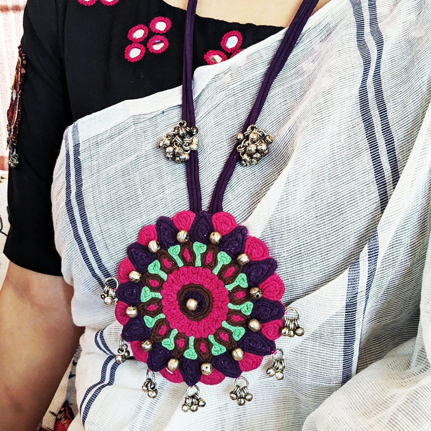 Ethnic Mandala Necklace