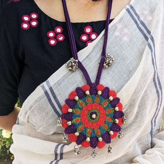 Arty Mandala Necklace