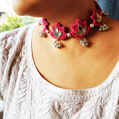 Serene Lotus Choker