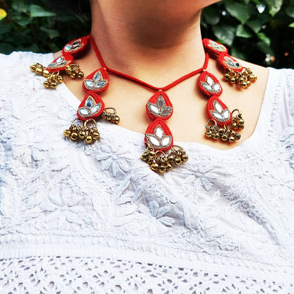 Festive Red Necklace