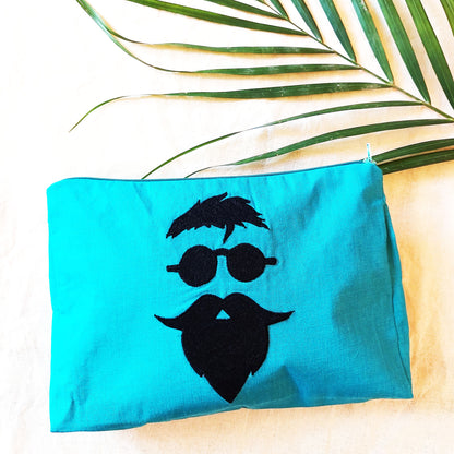 Mr. Turquoise Utility Pouch