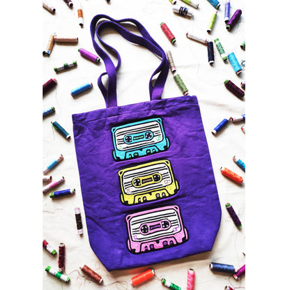 Cassette Tote Bag