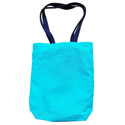 Nakhrewali On Turquoise Tote Bag