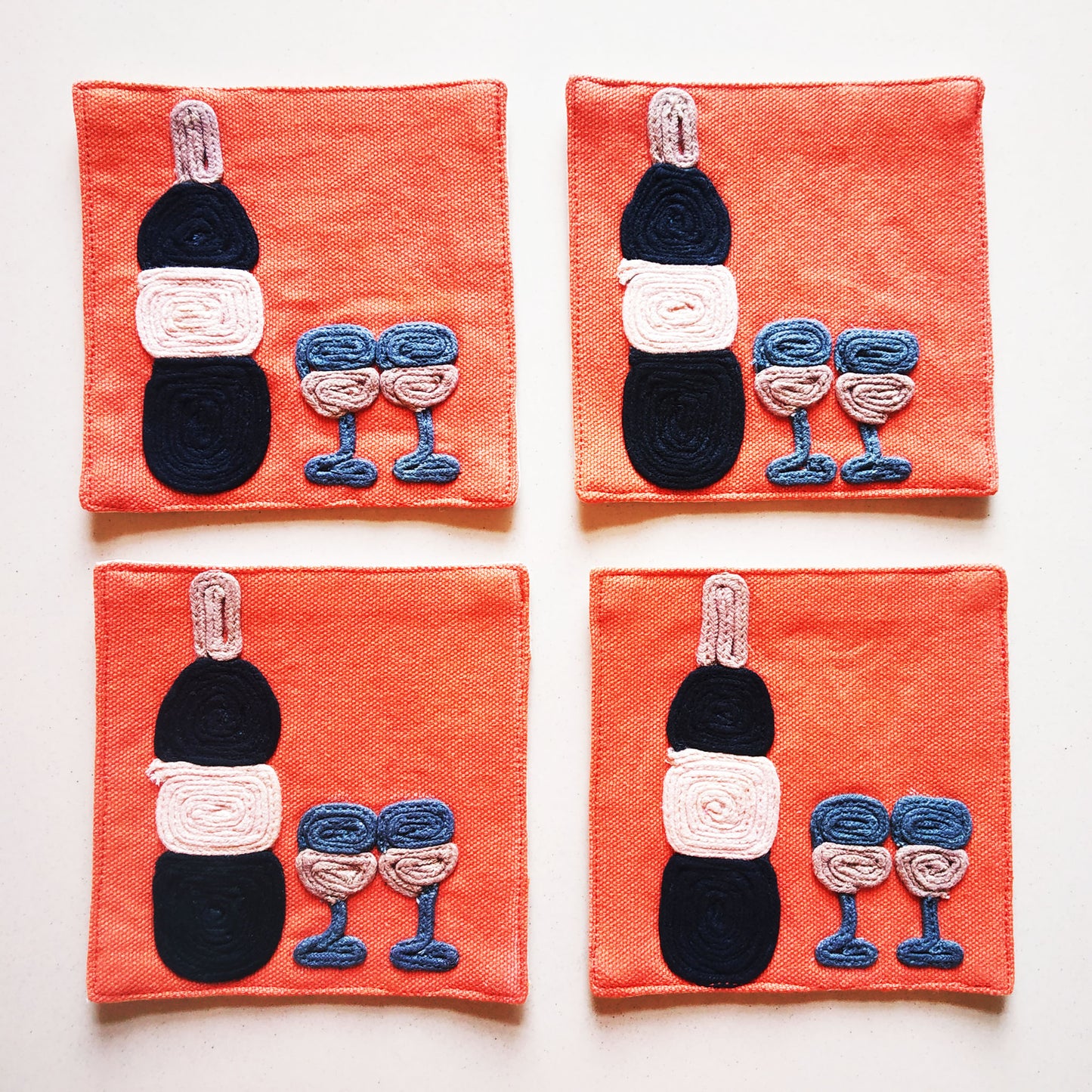 Wine Coaster Set of 4