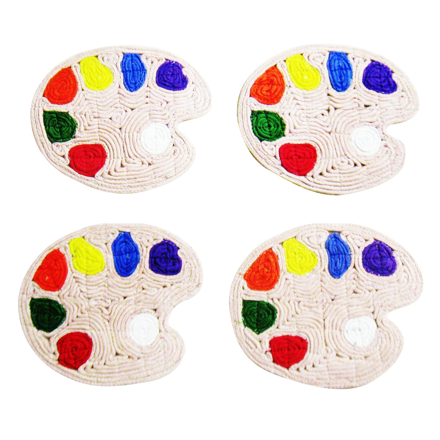 Art Palette Coaster Set of 4