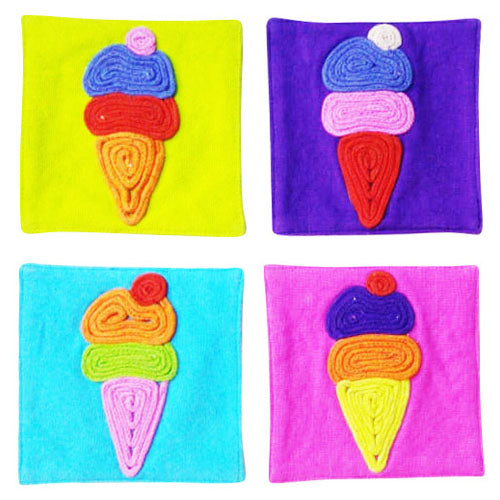 Ice Cream Coaster Set of 4