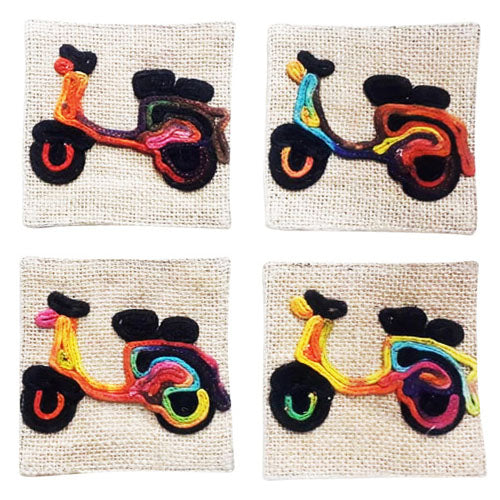 Scooty Coaster Set of 4