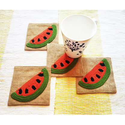 Watermelon Coaster Set of 4