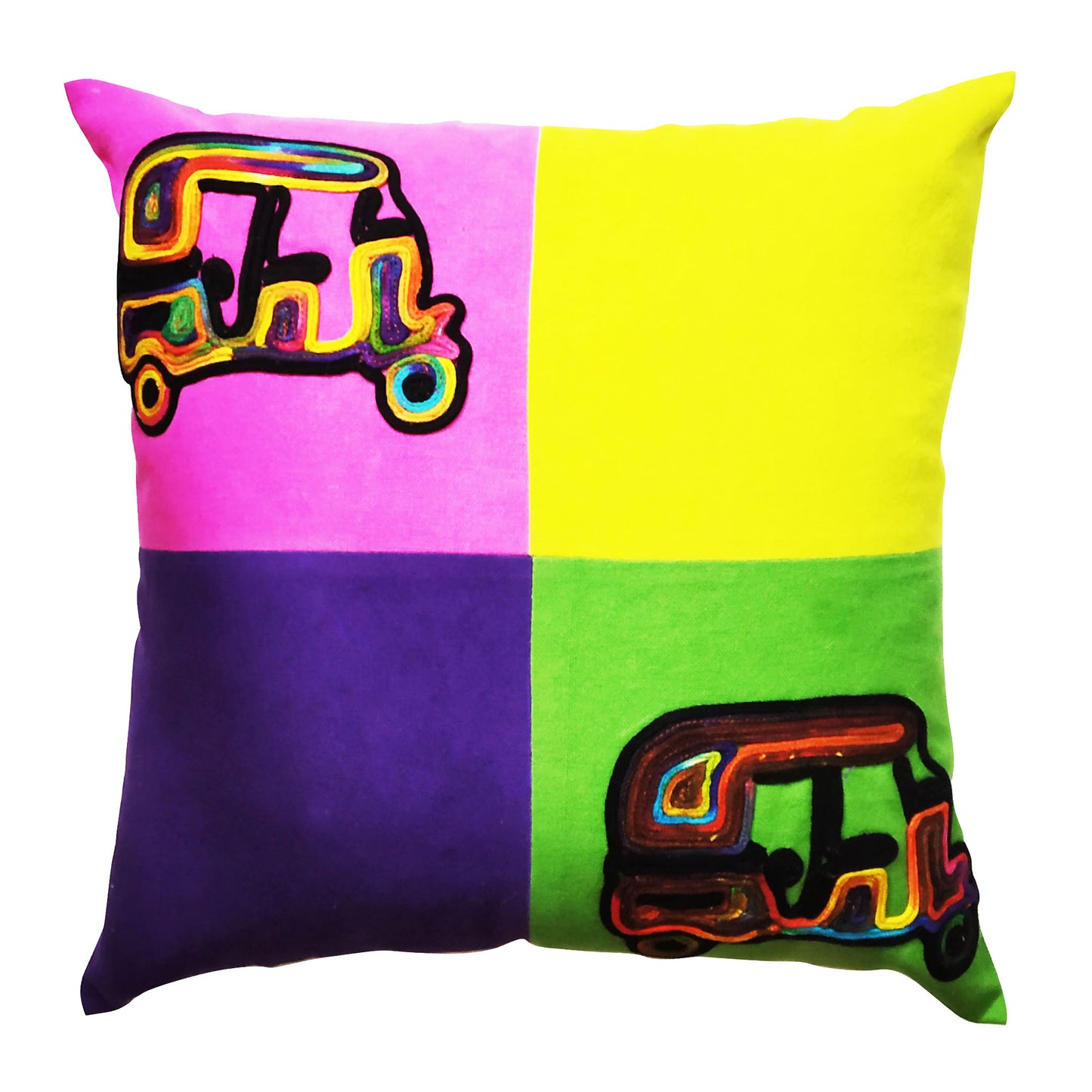 Double Auto Cushion Cover