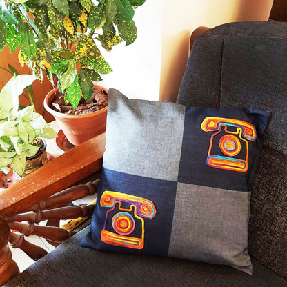 Landline Cushion Cover