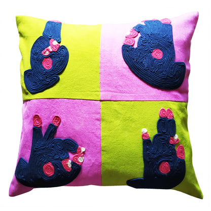 Classy Mudra Cushion Cover