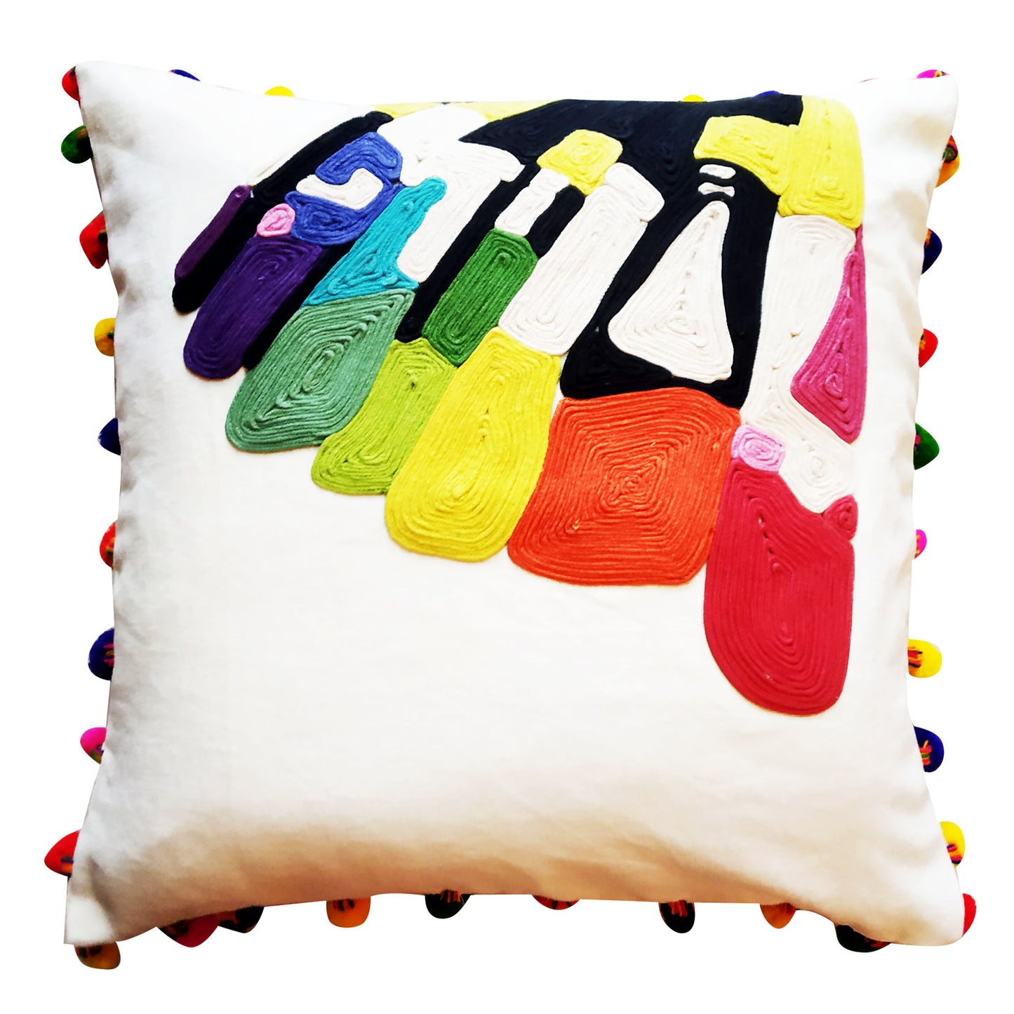 Paintbrush Cushion Cover