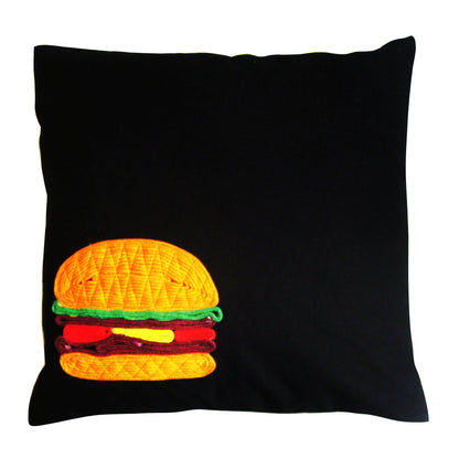 Hamburger Cushion Cover