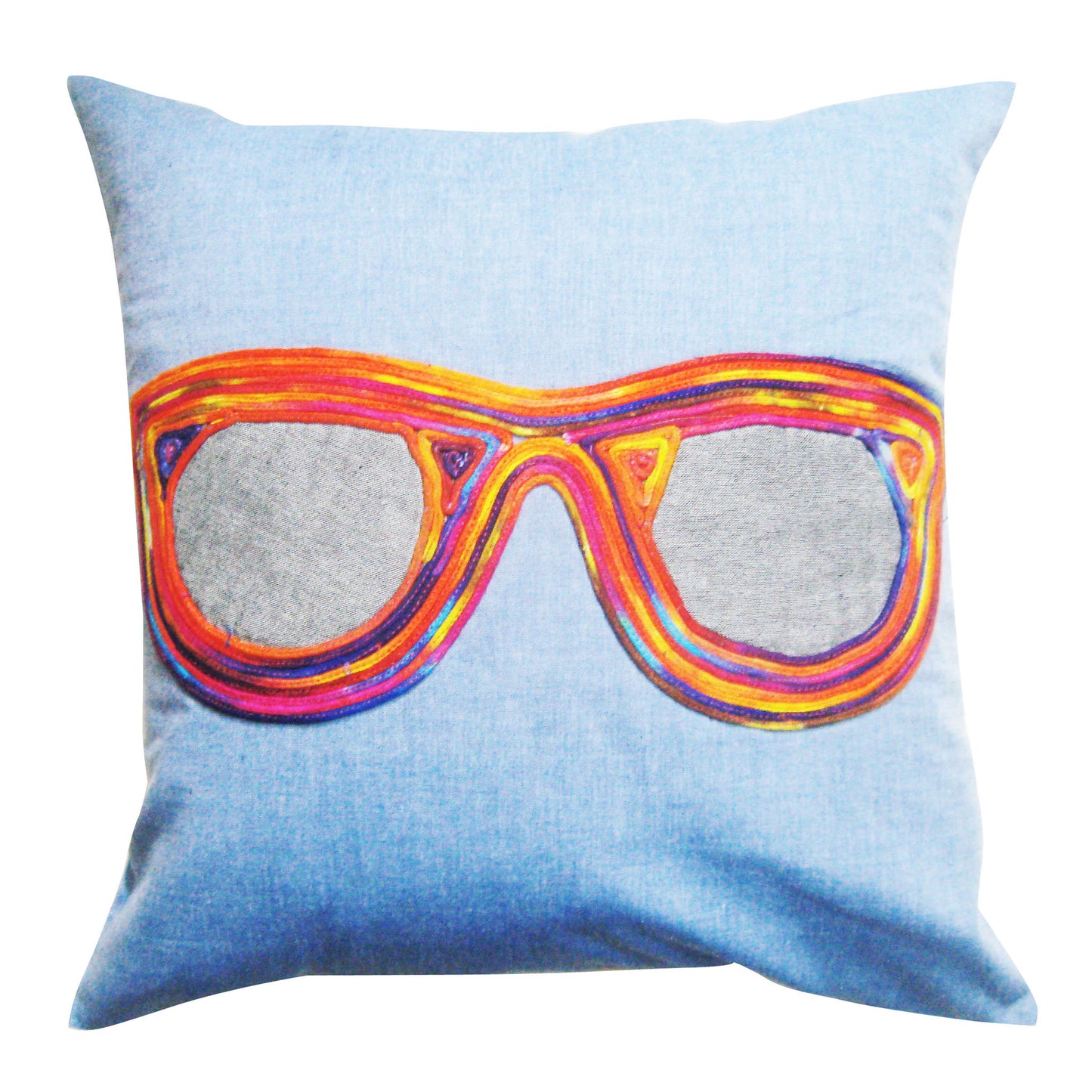 Blue Chashma Cushion Cover