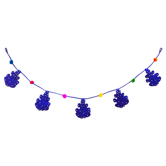 Blue Ganesha Bunting