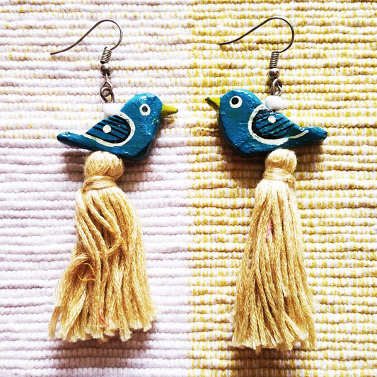 Blue Chidiya Earrings