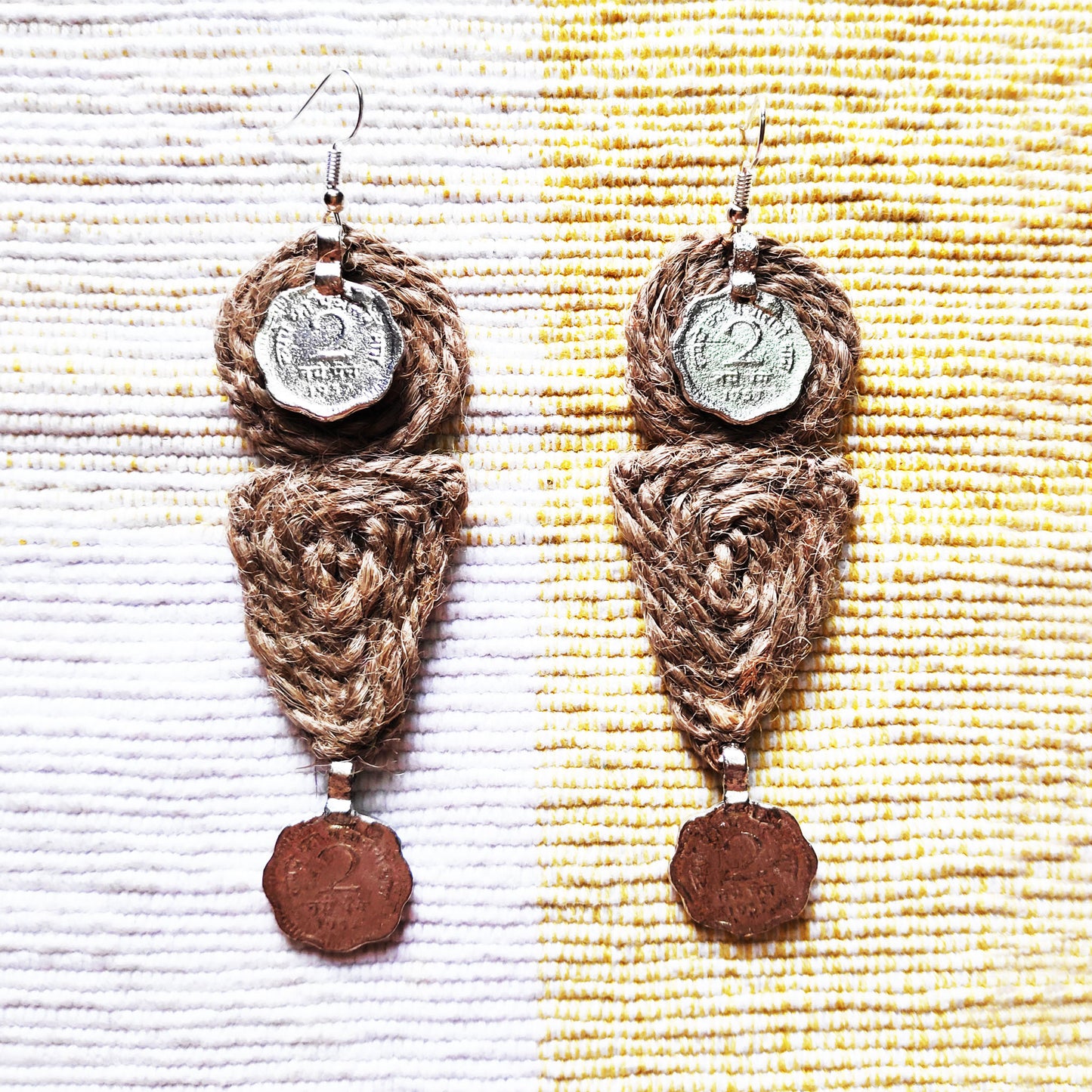 Long Jute Earrings