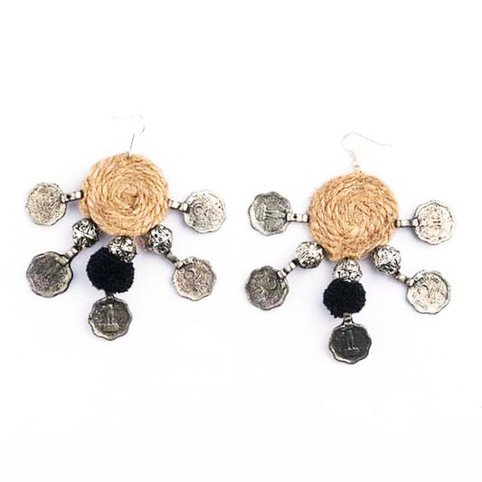 Chunky Jute Earrings