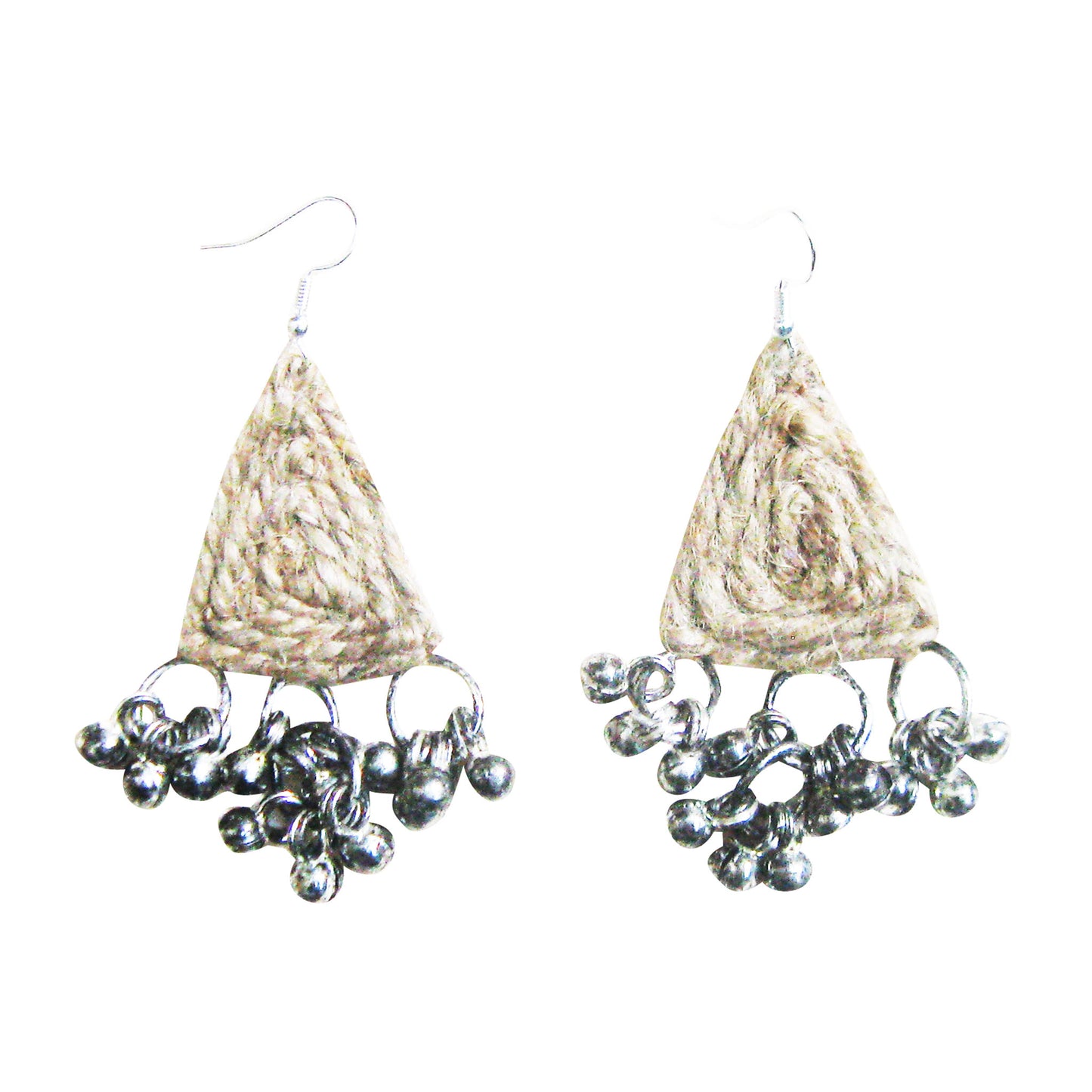 Elegant Jute Earrings