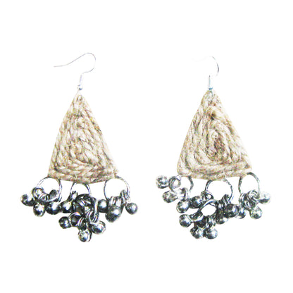 Elegant Jute Earrings