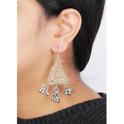 Elegant Jute Earrings