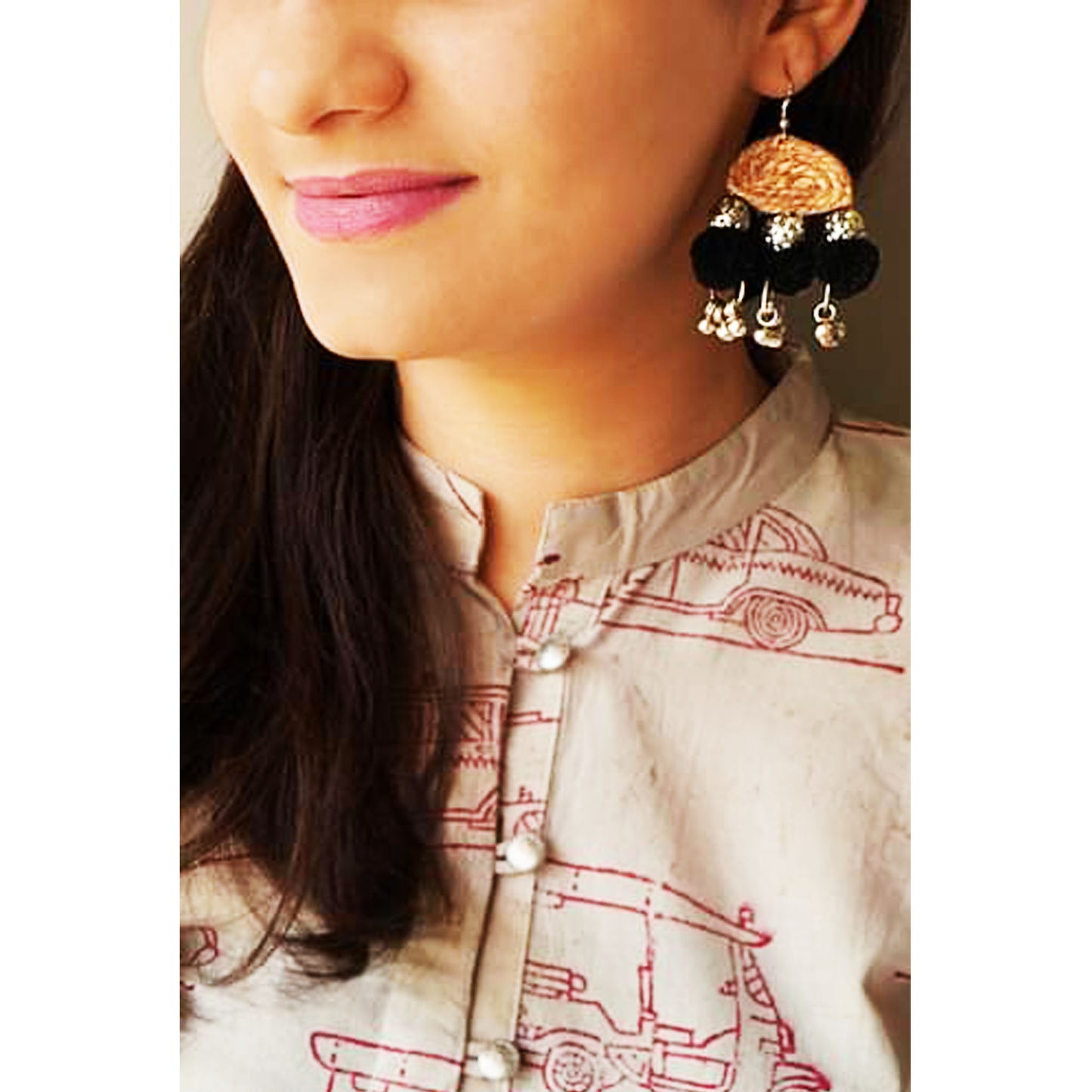 Classy Jute Earrings