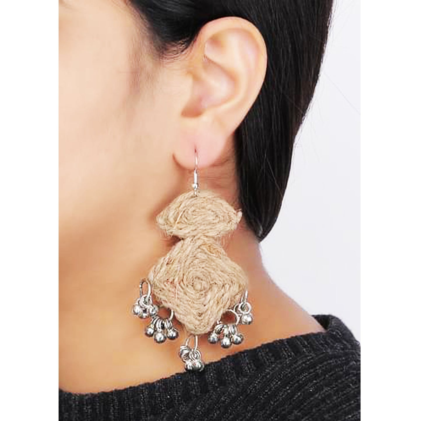 Arty Jute Earrings