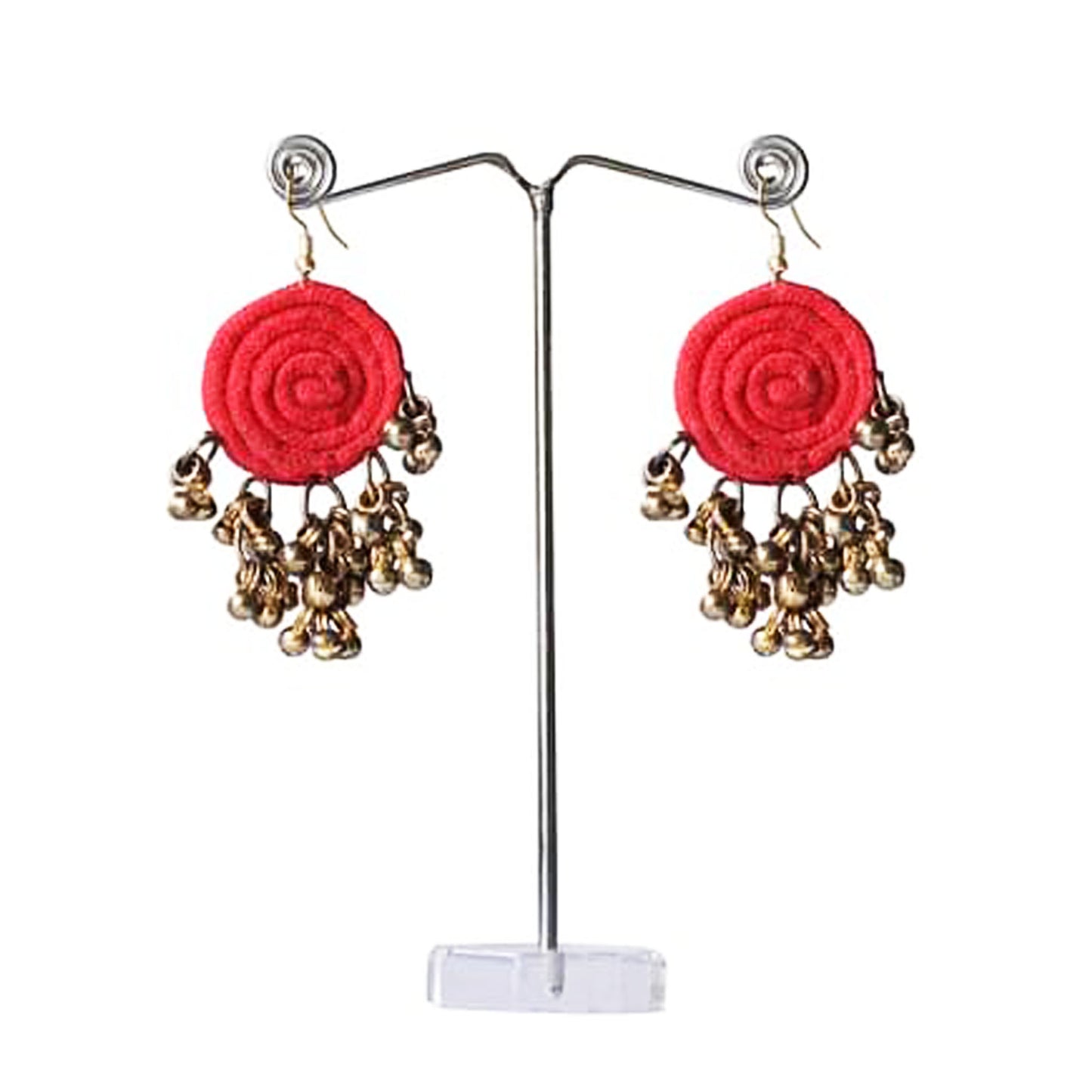 Red And Gold Dori Earrings