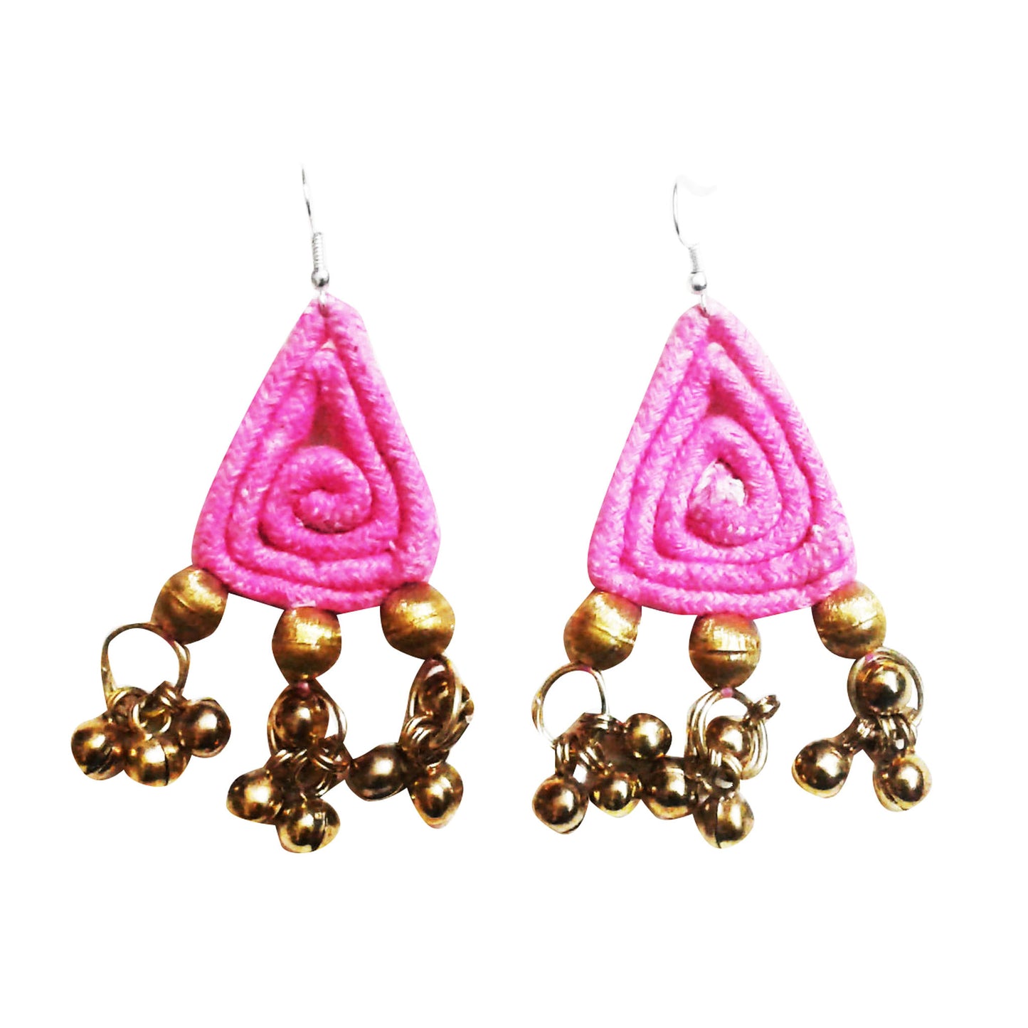 Pink And Gold Dori Earrings