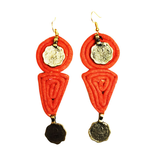 Vintage Coin Earrings