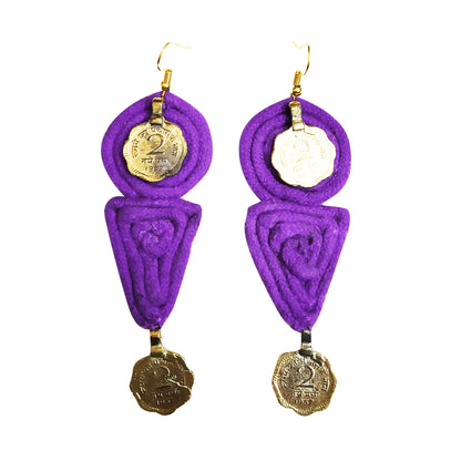 Festive Coin Earrings