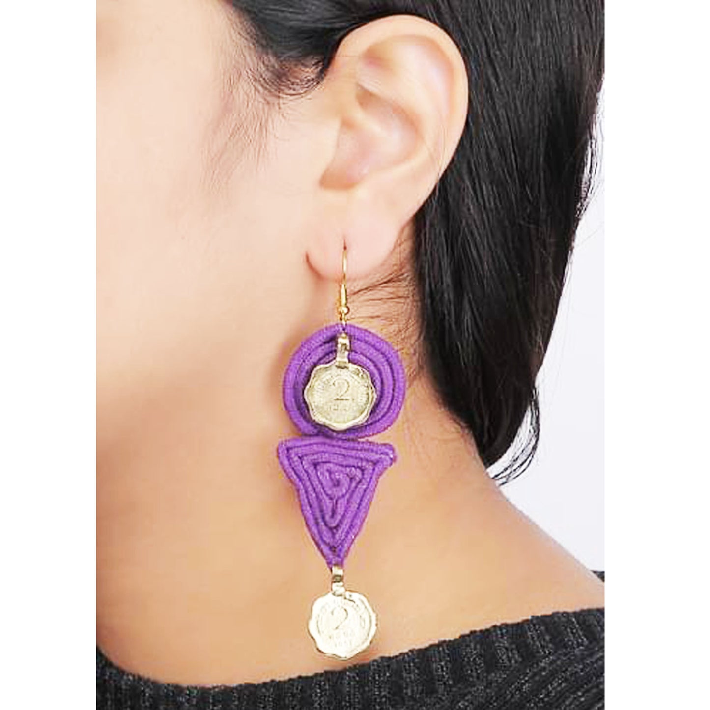 Festive Coin Earrings