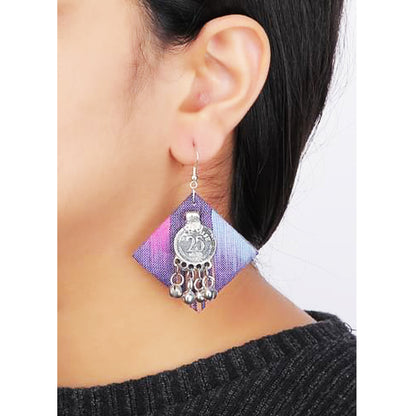 Vintage Purple Earrings